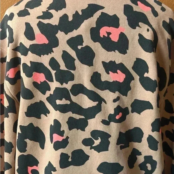 Wild Fox “Preppy Kitty Leopard” Print Everyday Hooded Sweatshirt Size Large NWT! - Picture 11 of 15